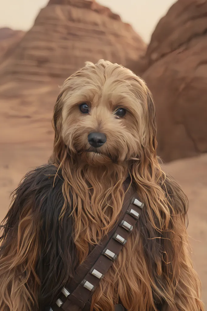 Pet Portrait - The Wookie