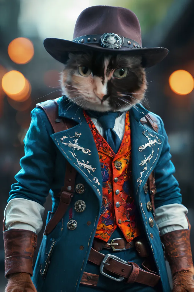 Pet Portrait - The Gunslinger