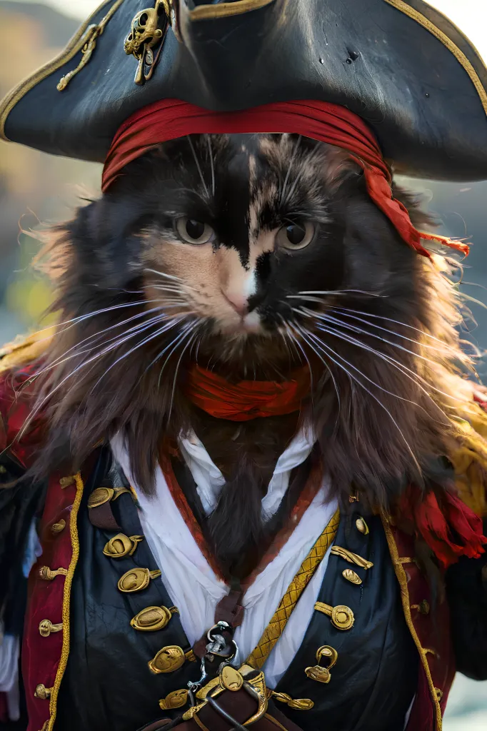 Pet Portrait - The Pirate