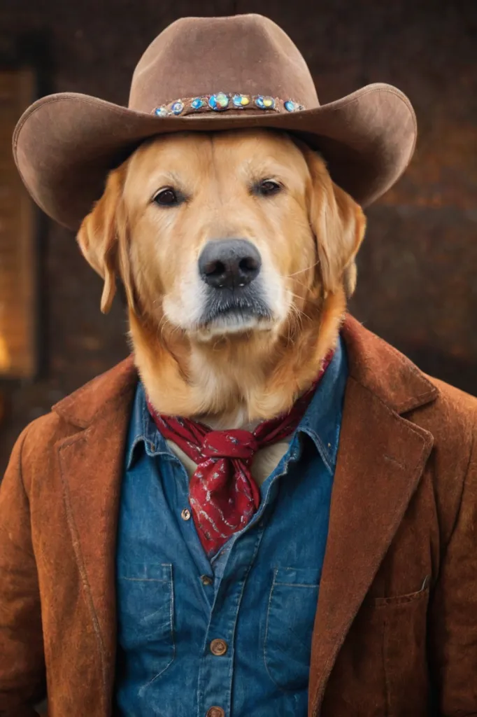 Pet Portrait - The Cowboy