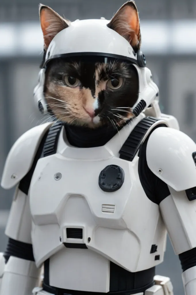 Pet Portrait - The Stormtrooper