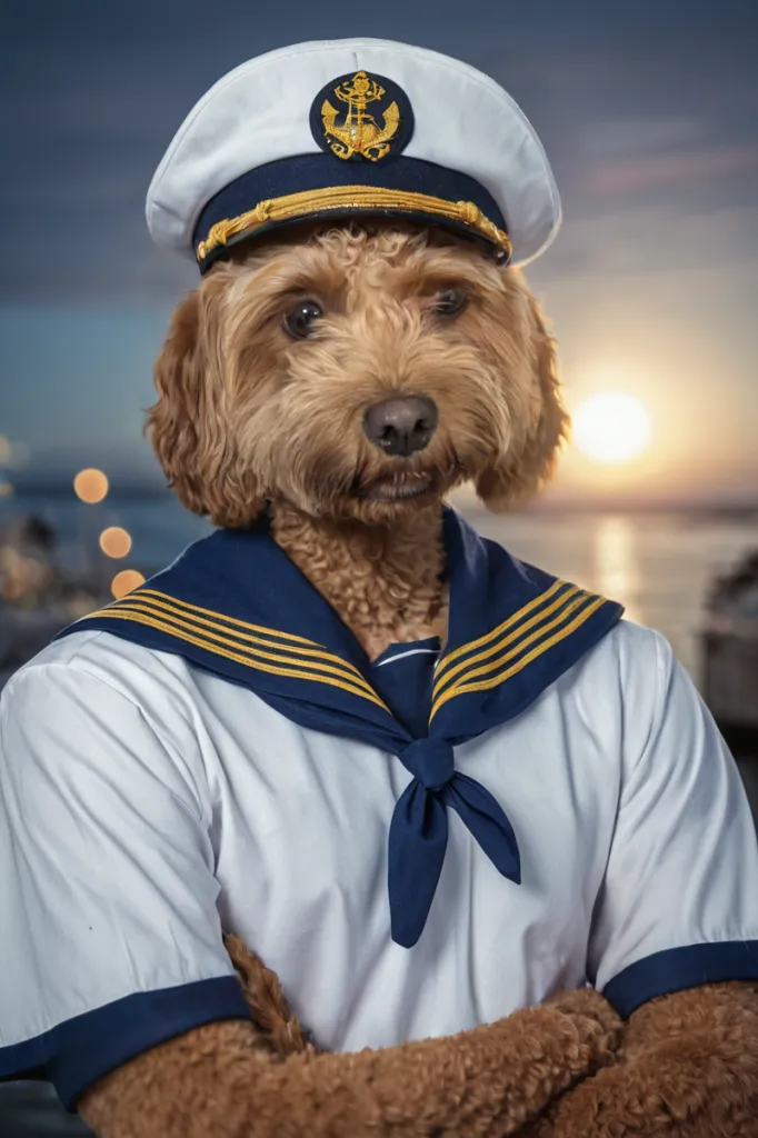 Pet Portrait - The Sailor